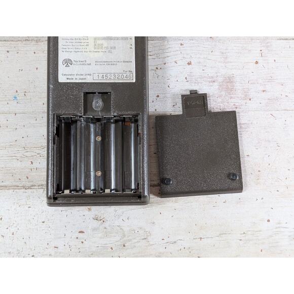 Vintage Rockwell 24RD Electronic Calculator Made in Japan 1970s - Picture 7 of 8